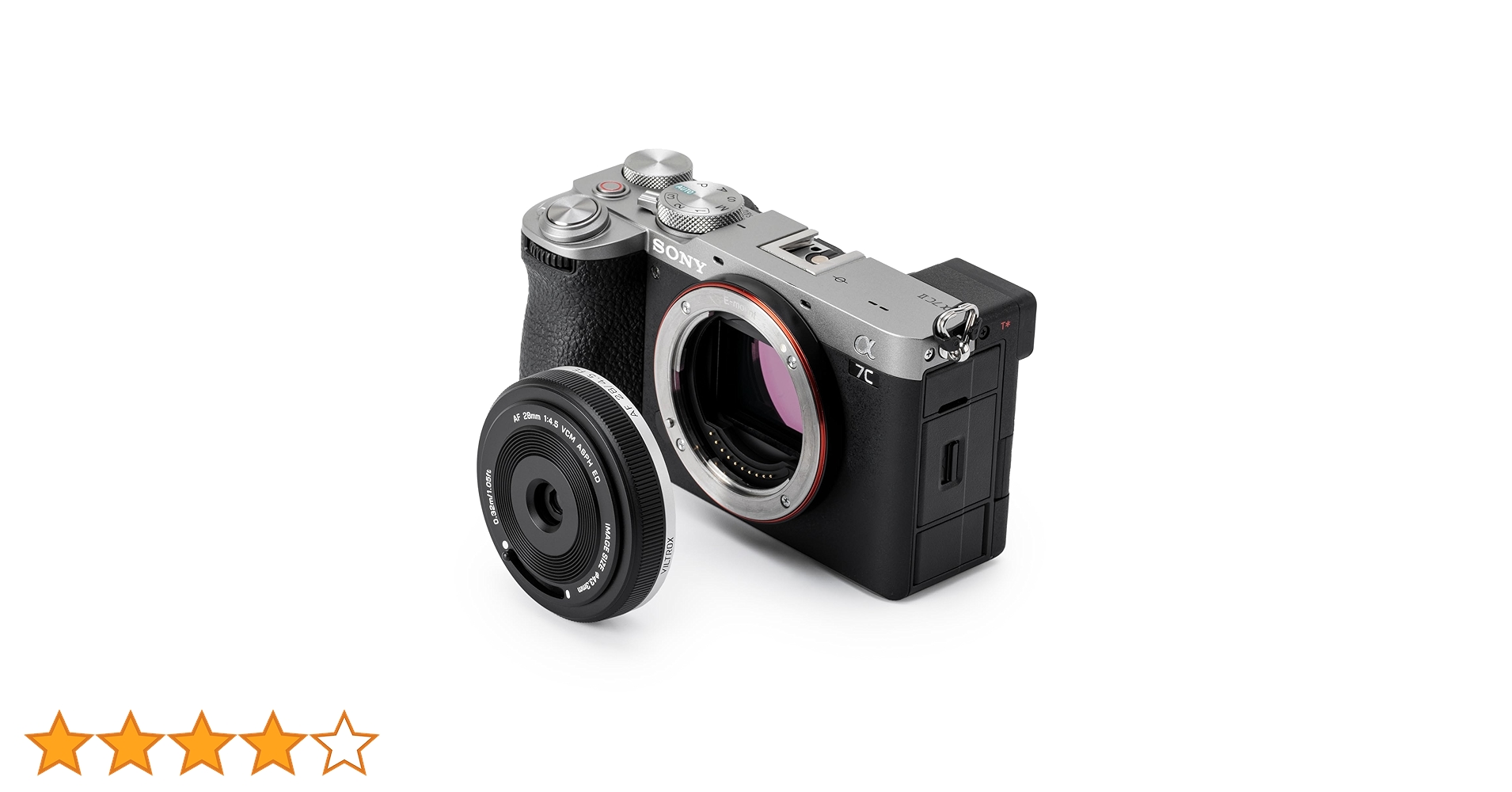 Amazon.co.jp: VILTROX AF 28mm F4.5 FE 超薄型 レンズ Sony Eマウント